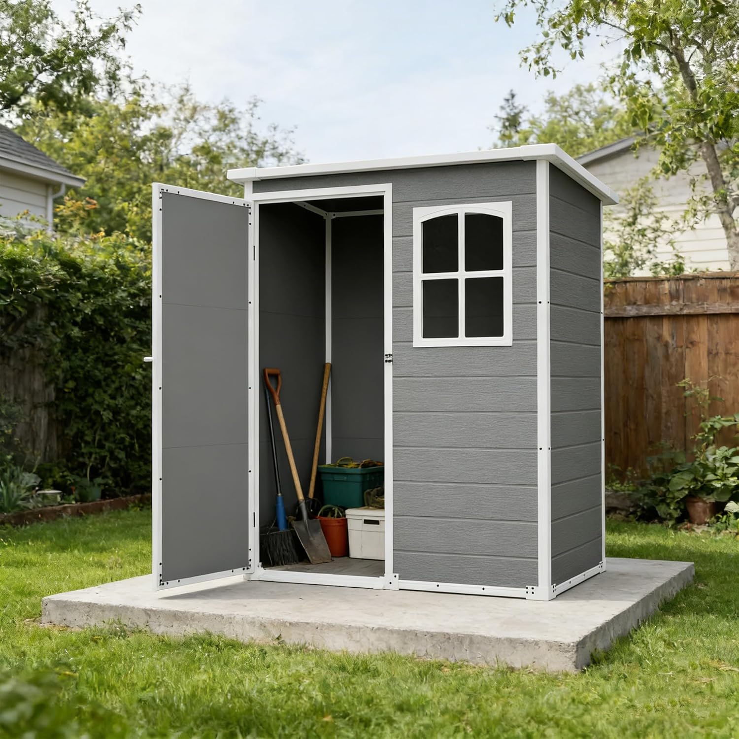 Outdoor Furniture Resin - Resin Outdoor Storage Shed Kit Plastic