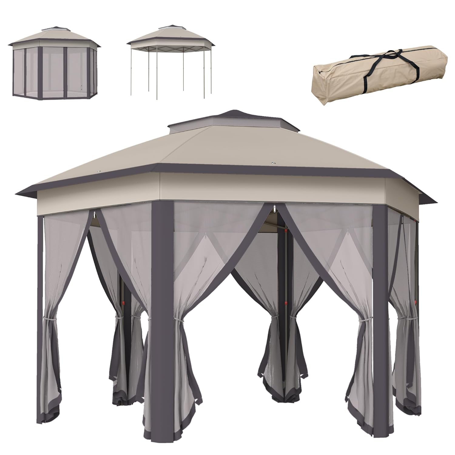 Gazebo Pop Up - 13' x 13' Pop Up Gazebo,