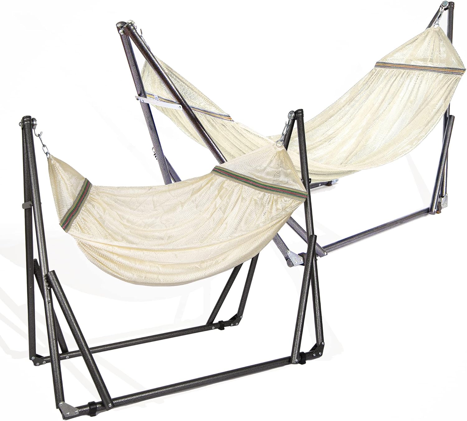 Hammock With Stand - 2 in 1 Hammock and Swinging