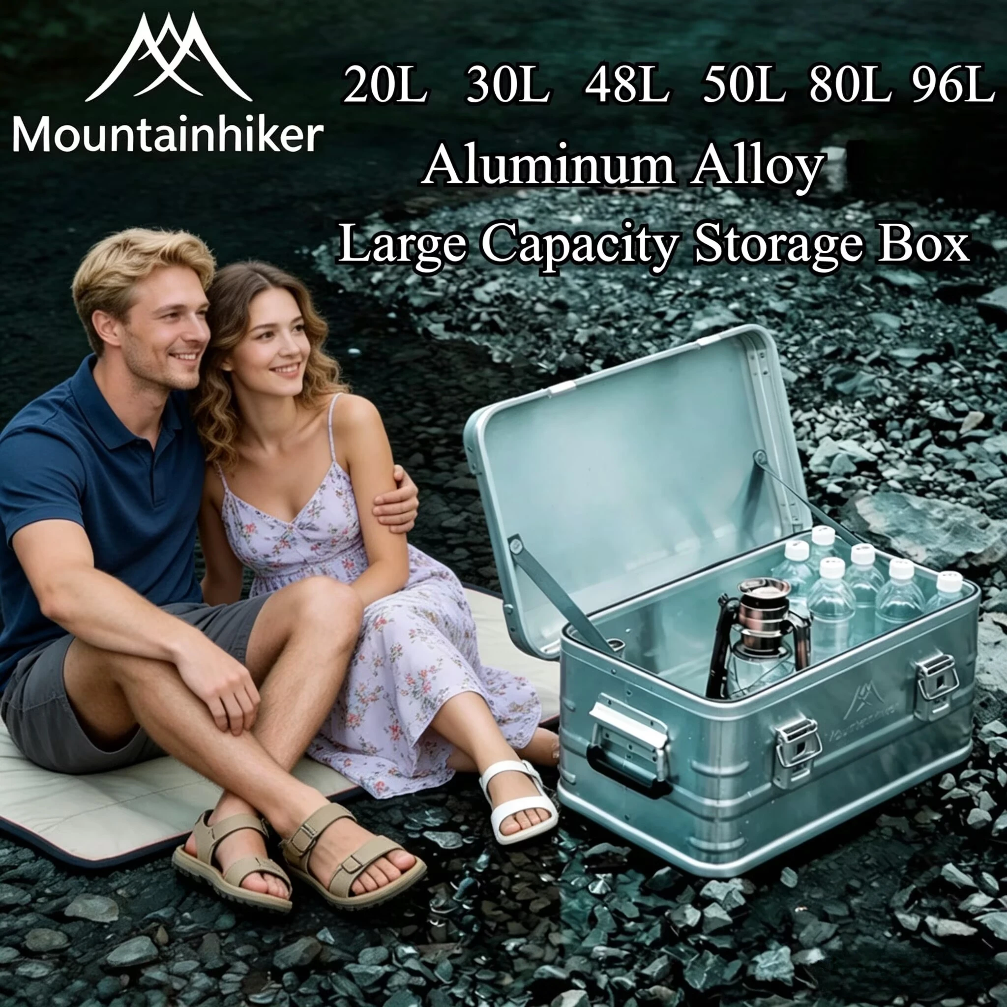 Outdoor Furniture Ideas - 30-80L Outdoor Storage Box Camping Picnic