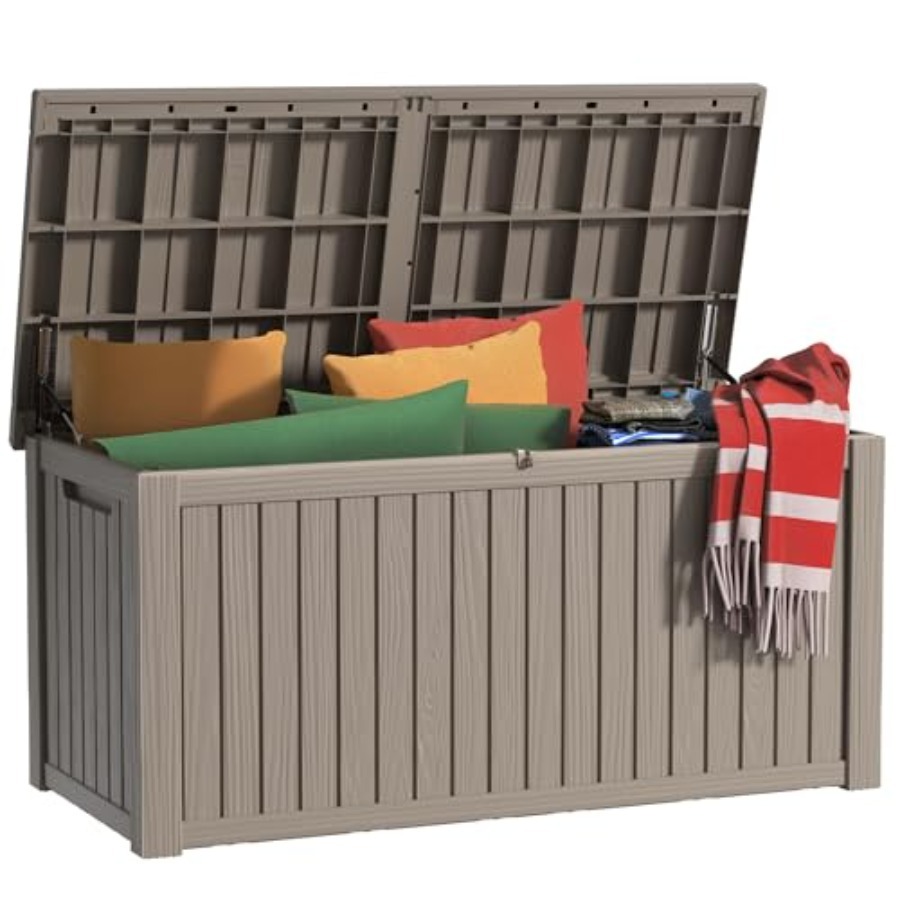 Outdoor Furniture Resin - 200 Gallon outdoor storage box for