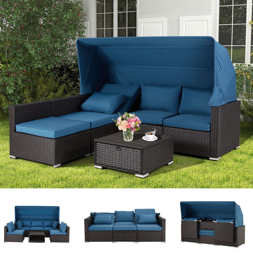 Outdoor Daybed Furniture - Pieces Patio Furniture Sets Outdoor Sectional