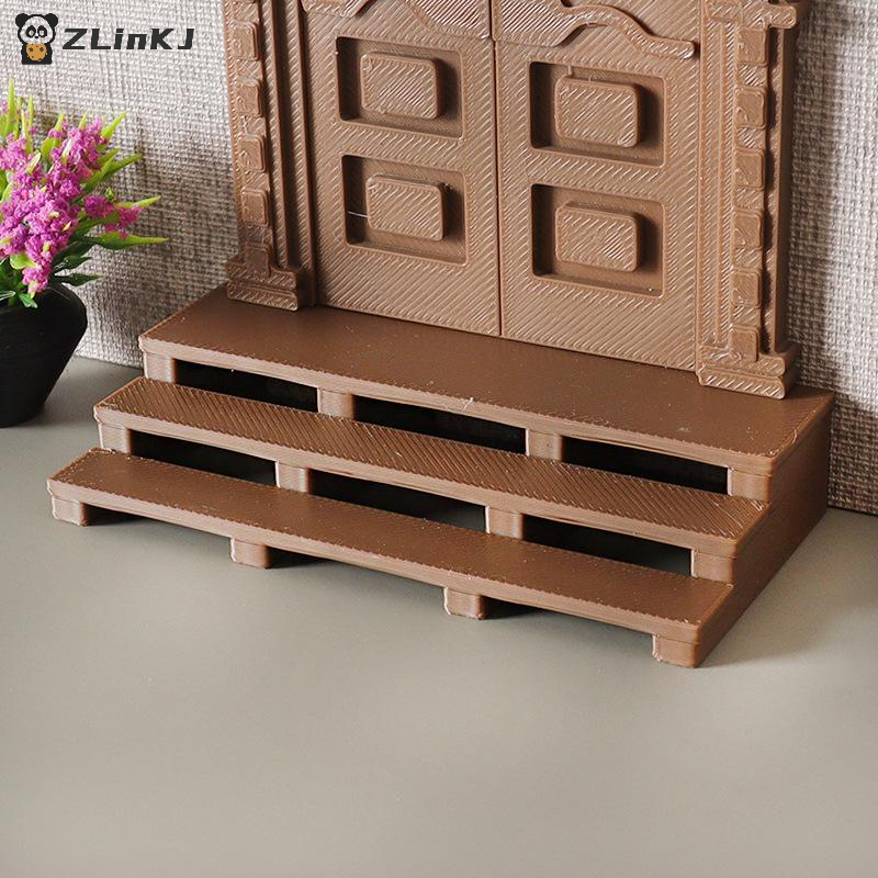 ▶1Pcs Dollhouse Staircase Mode - Outdoor Furniture Resin avaliação e preço