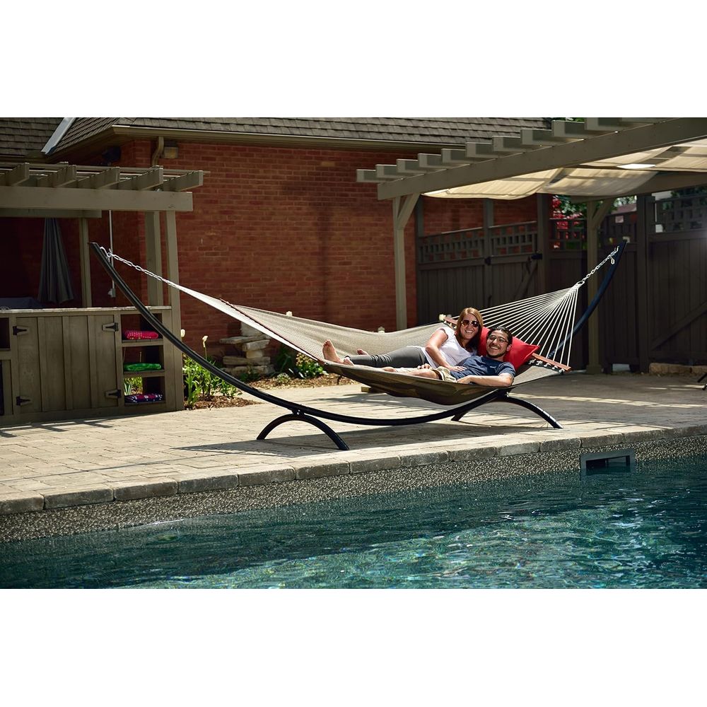 15-Foot Arc Hammock Stand - Hammock With Stand avaliação e preço