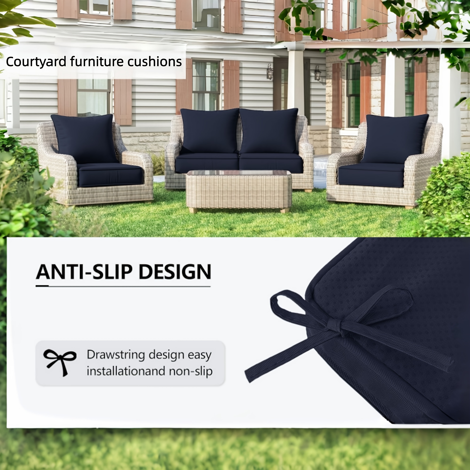 MARIIS Outdoor Furniture Seat  - Outdoor Furniture Without Cushions avaliação e preço