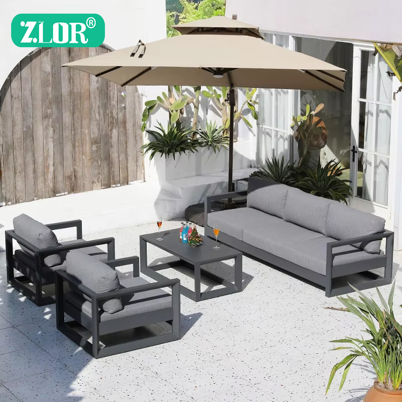 Luxury Aluminum Outdoor Sofa S - Outdoor Furniture Quality avaliação e preço