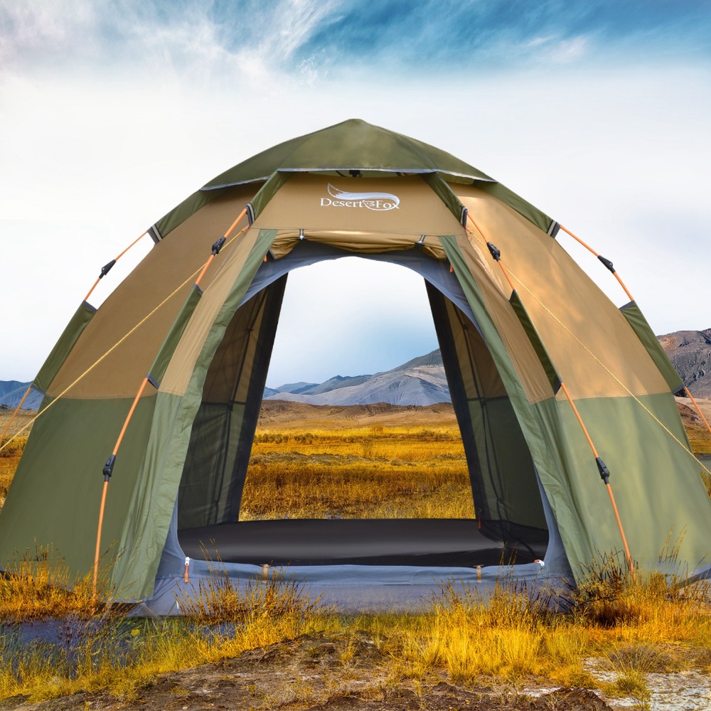 Desert&Fox 3-4 Person Dome Aut - Gazebo Pop Up avaliação e preço