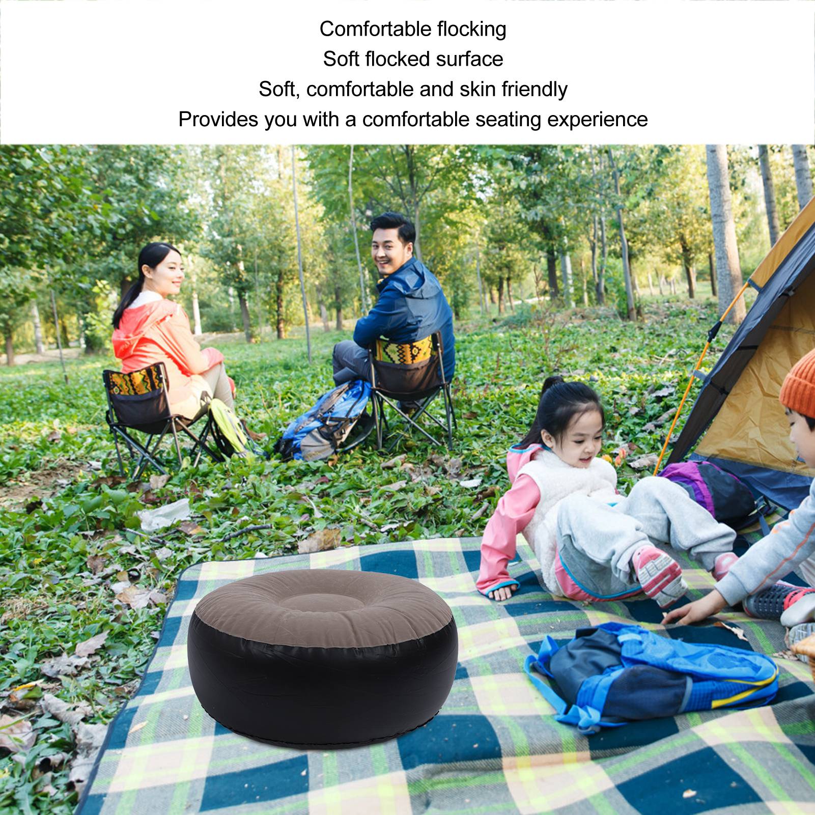 Inflatable Flocking Stool Mult - Outdoor Furniture Designer avaliação e preço