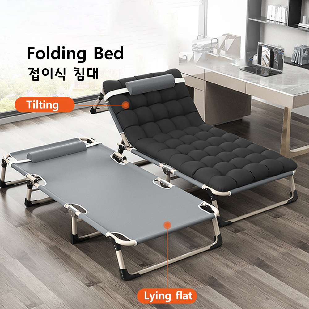 Household Portable Folding Bed - Outdoor Daybed Furniture avaliação e preço