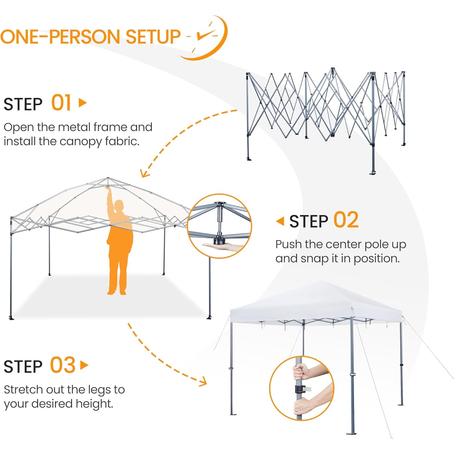 12x12 Pop Up Canopy Easy Set-u - Gazebo Pop Up avaliação e preço