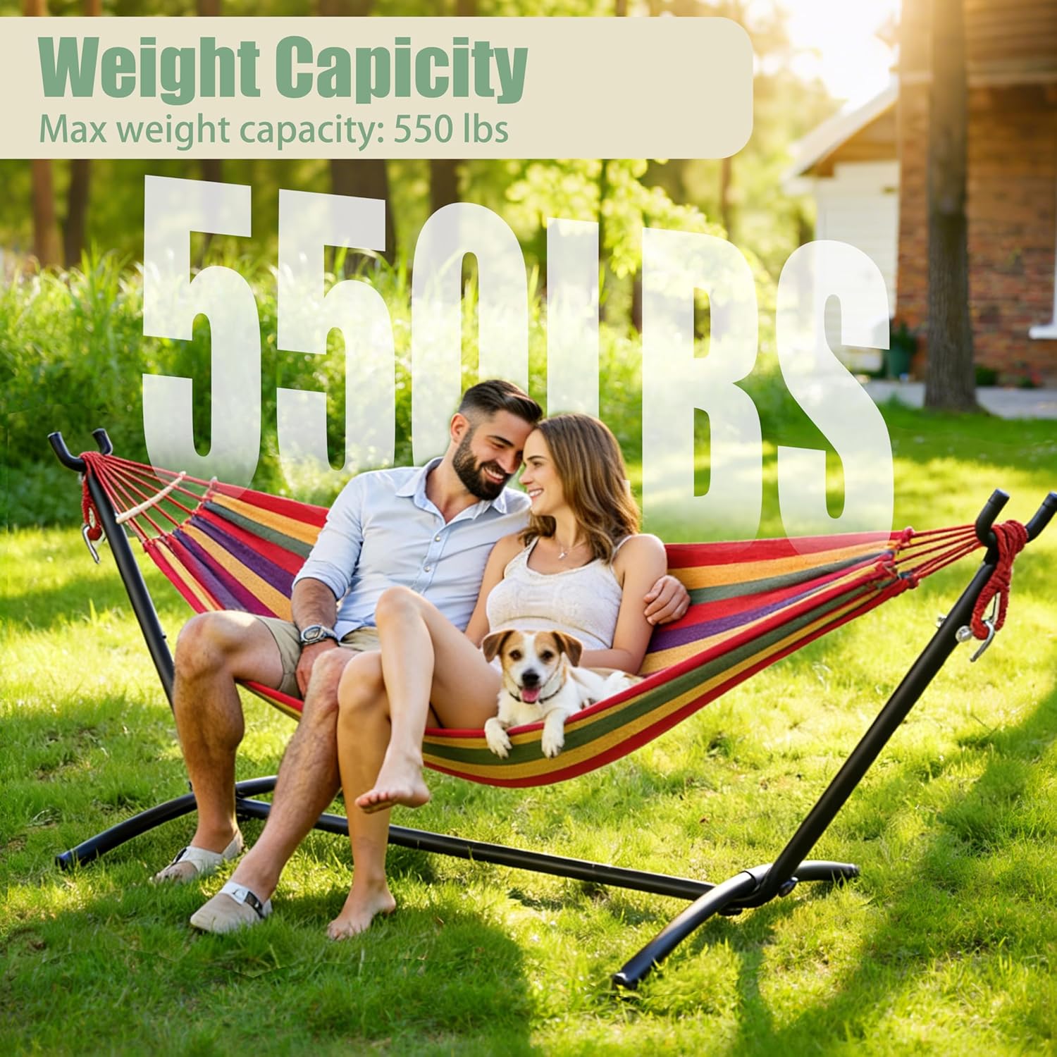 Double Hammock with Stand Incl - Hammock With Stand avaliação e preço