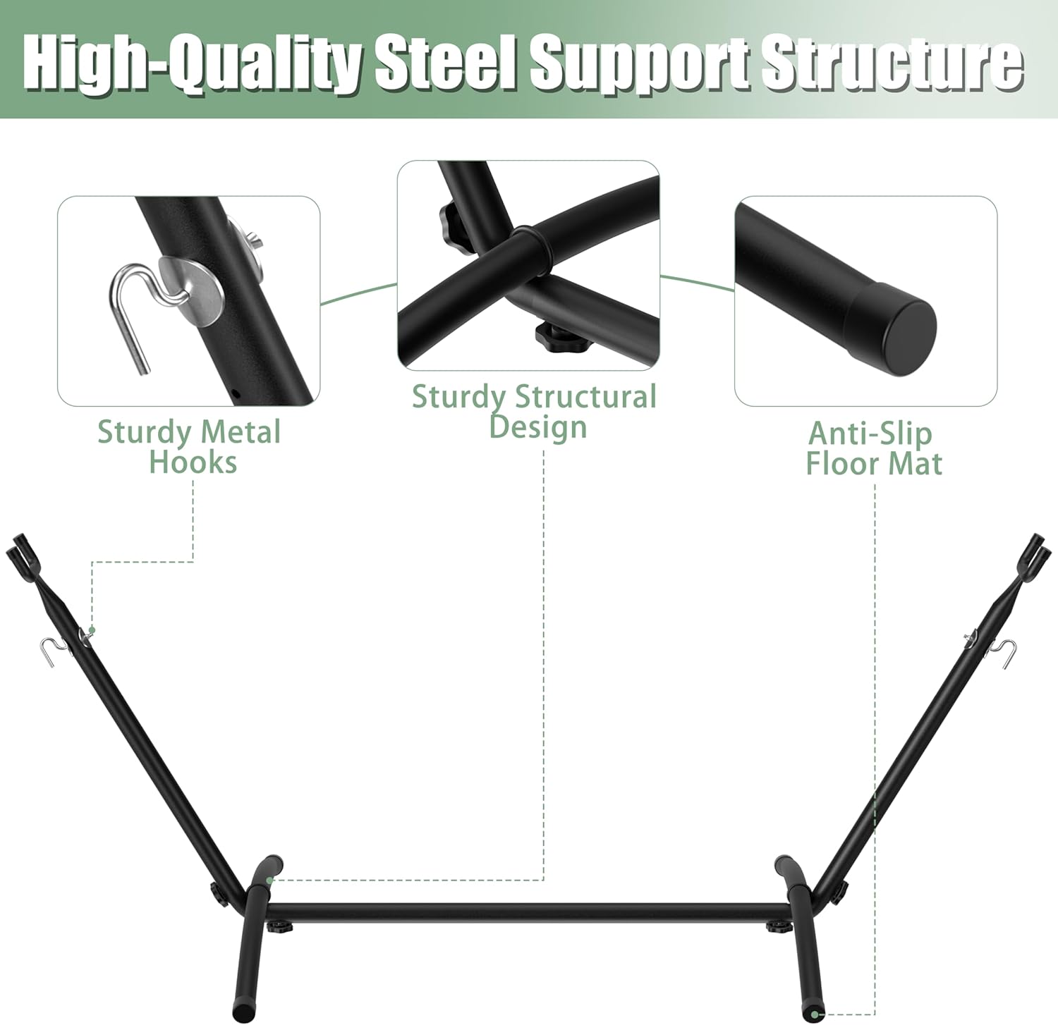 Double Hammock with Stand Incl - Hammock With Stand avaliação e preço