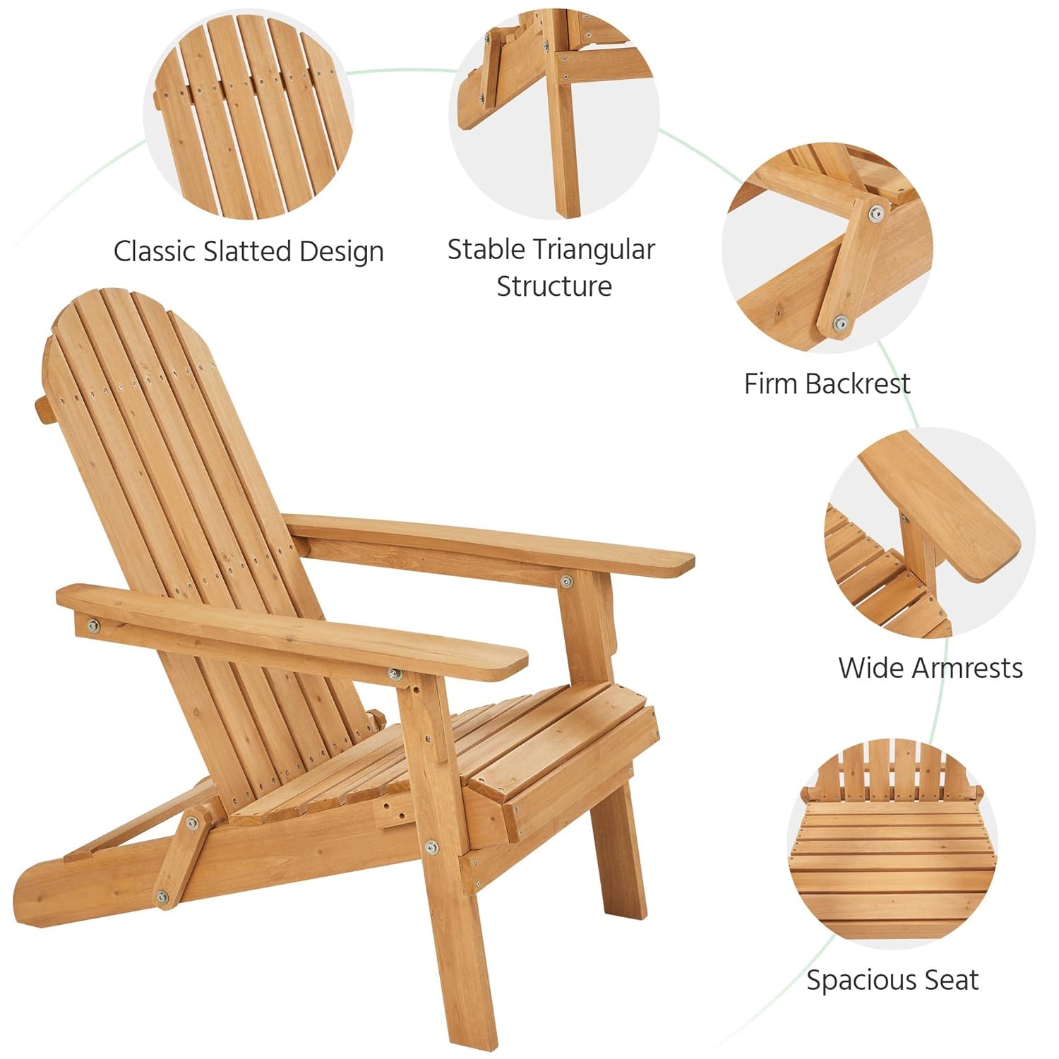 Folding Adirondack Chair Set o - Outdoor Furniture Ideas avaliação e preço