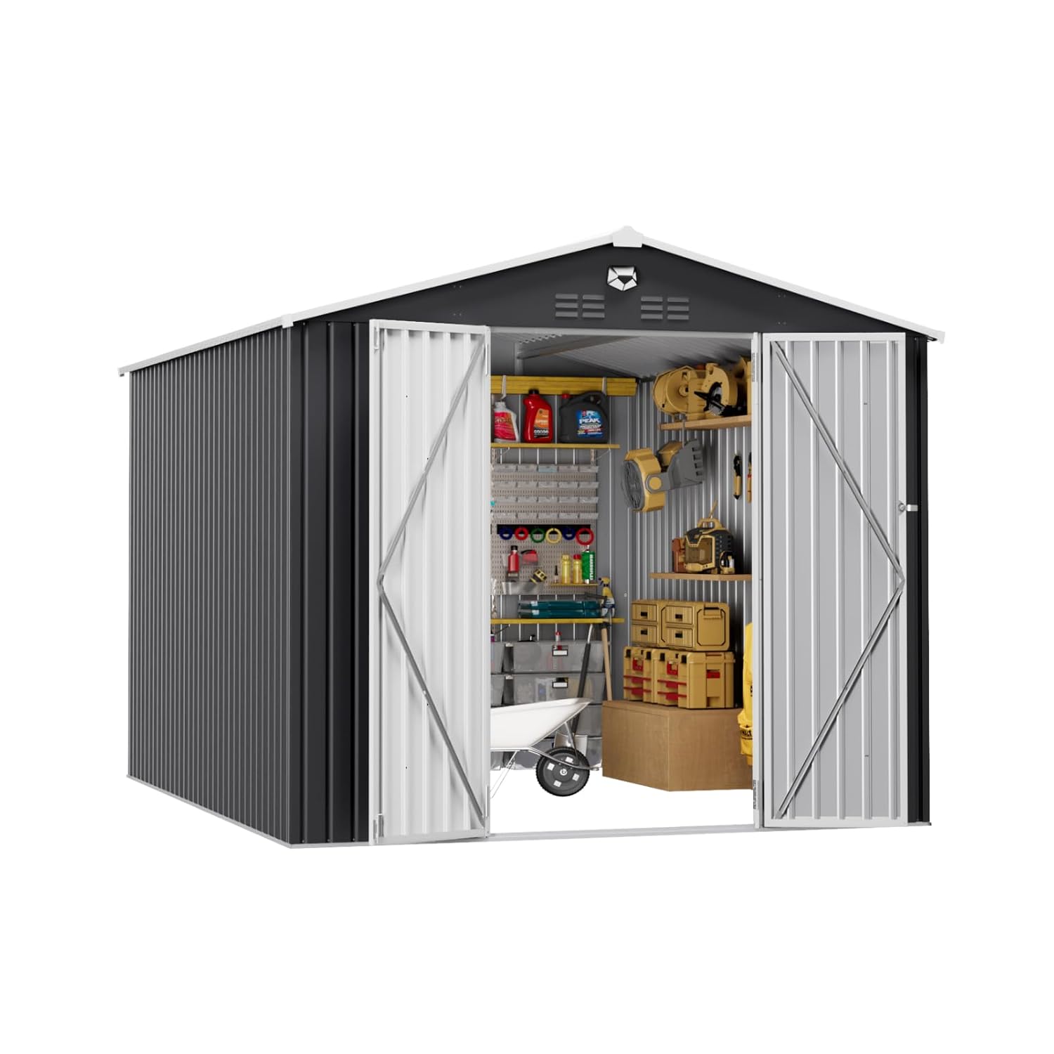 10x12 FT Metal Outdoor Storage - Outdoor Furniture Designer avaliação e preço