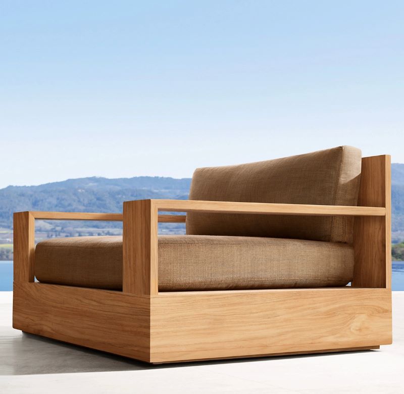 High-quality solid wood rotati - Outdoor Furniture For Cafe avaliação e preço
