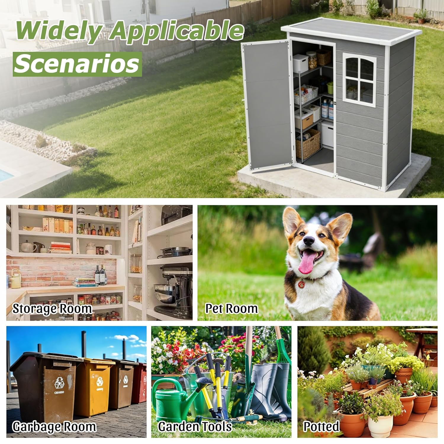 Resin Outdoor Storage Shed Kit - Outdoor Furniture Resin avaliação e preço