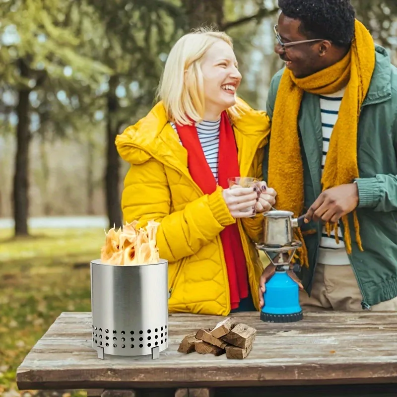 1Pcs Portable Camping Stove Ta - Patio Heater Standing avaliação e preço