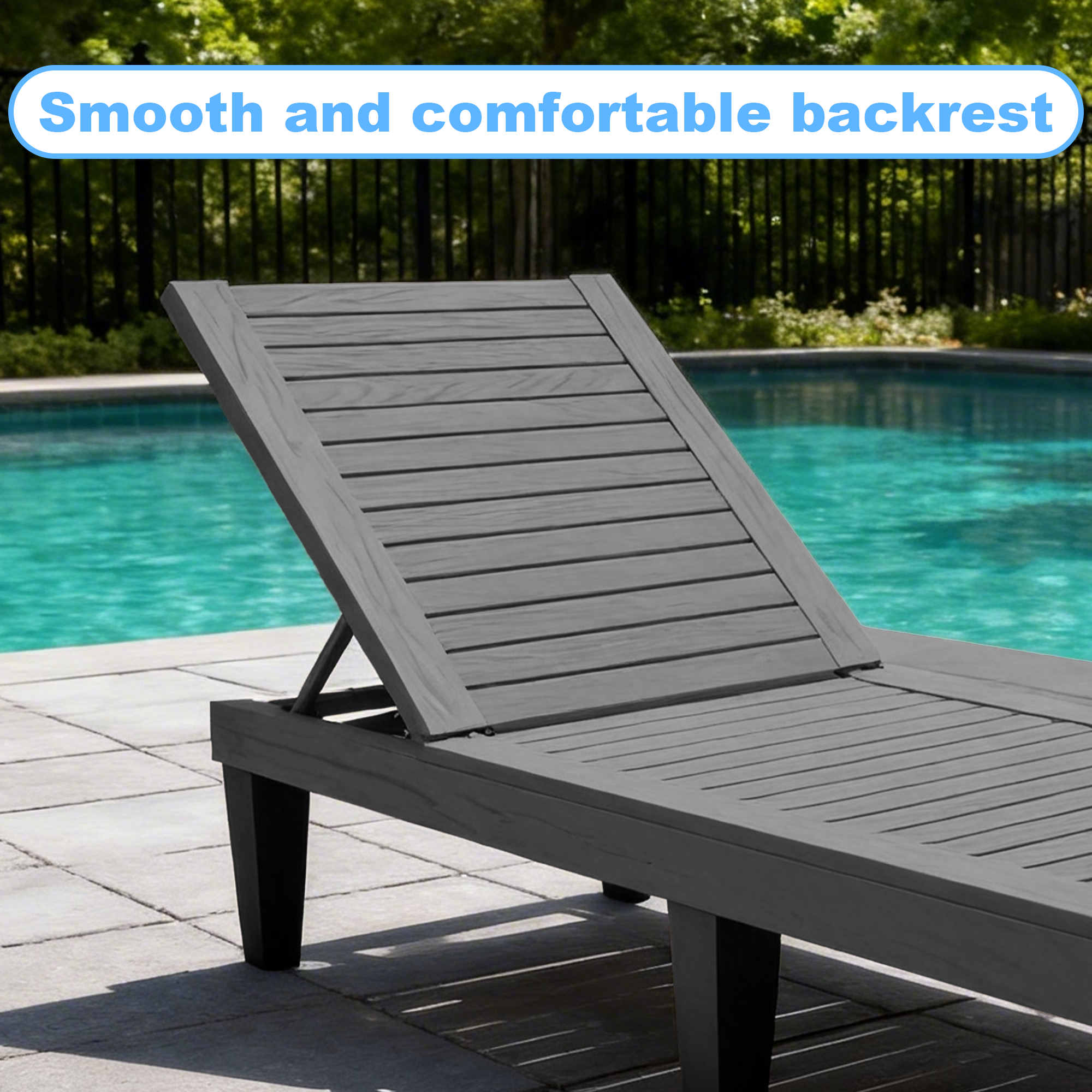 5-Position Adjustable Resin Ch - Outdoor Furniture Resin avaliação e preço