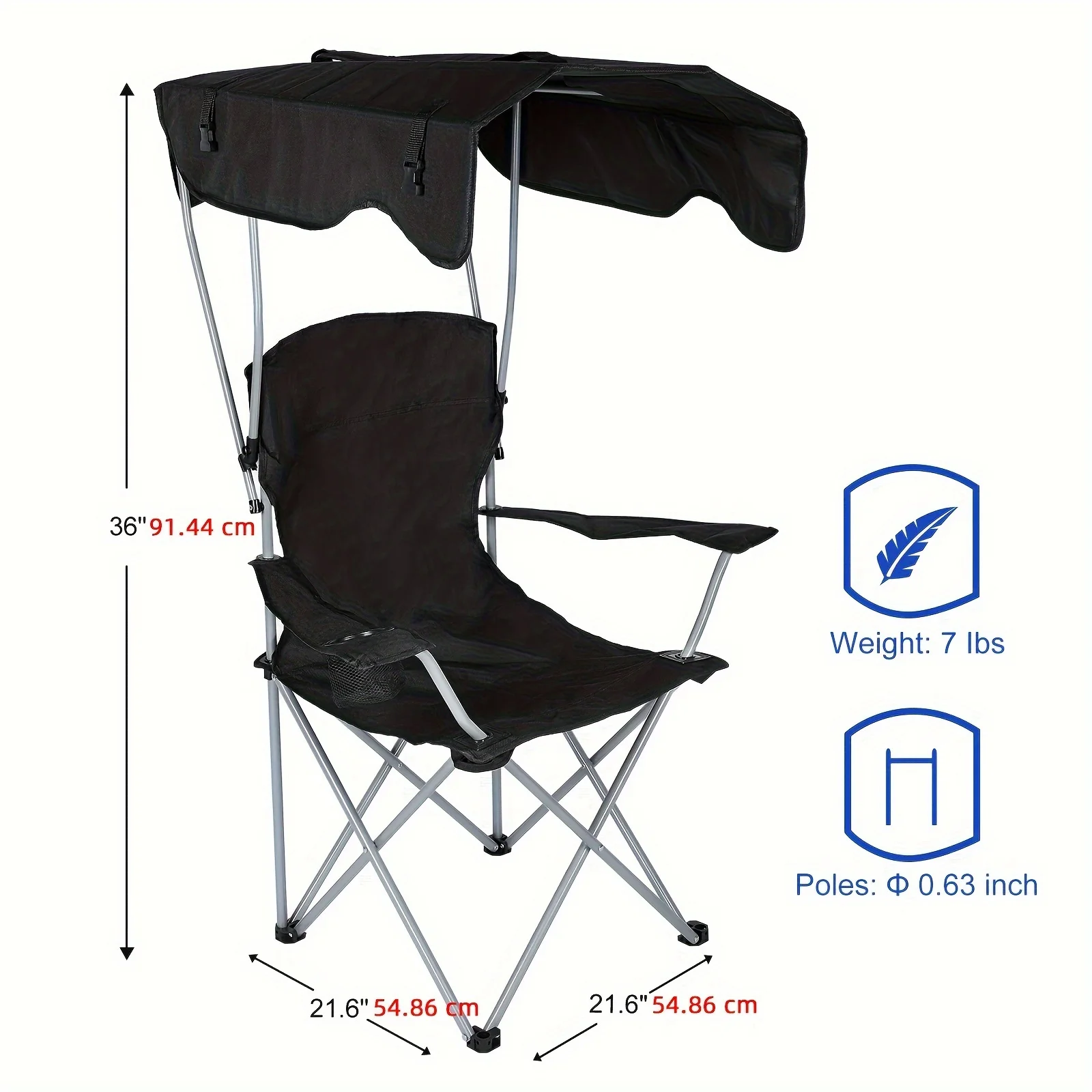 Canopy Lounge Chair with Sunsh - Outdoor Furniture Ideas avaliação e preço