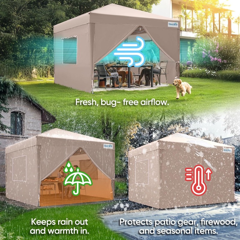 Privacy Pop up Canopy Tent wit - Gazebo Pop Up avaliação e preço