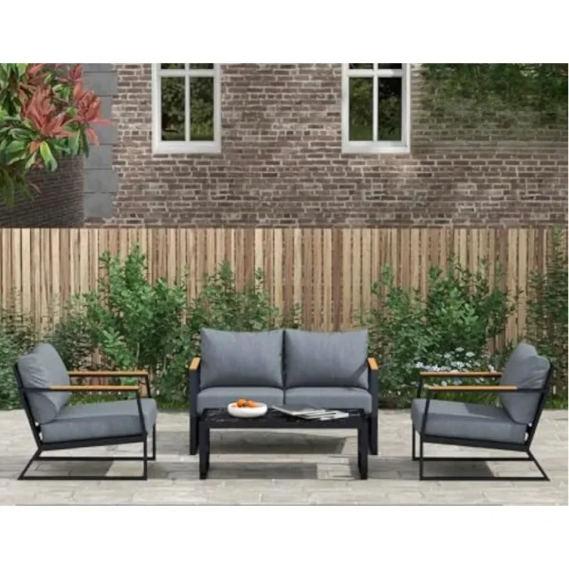 High quality Metal Patio Furni - Outdoor Furniture Quality avaliação e preço
