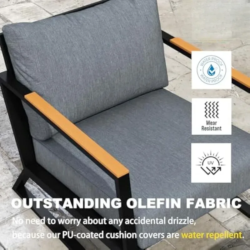 High quality Metal Patio Furni - Outdoor Furniture Quality avaliação e preço