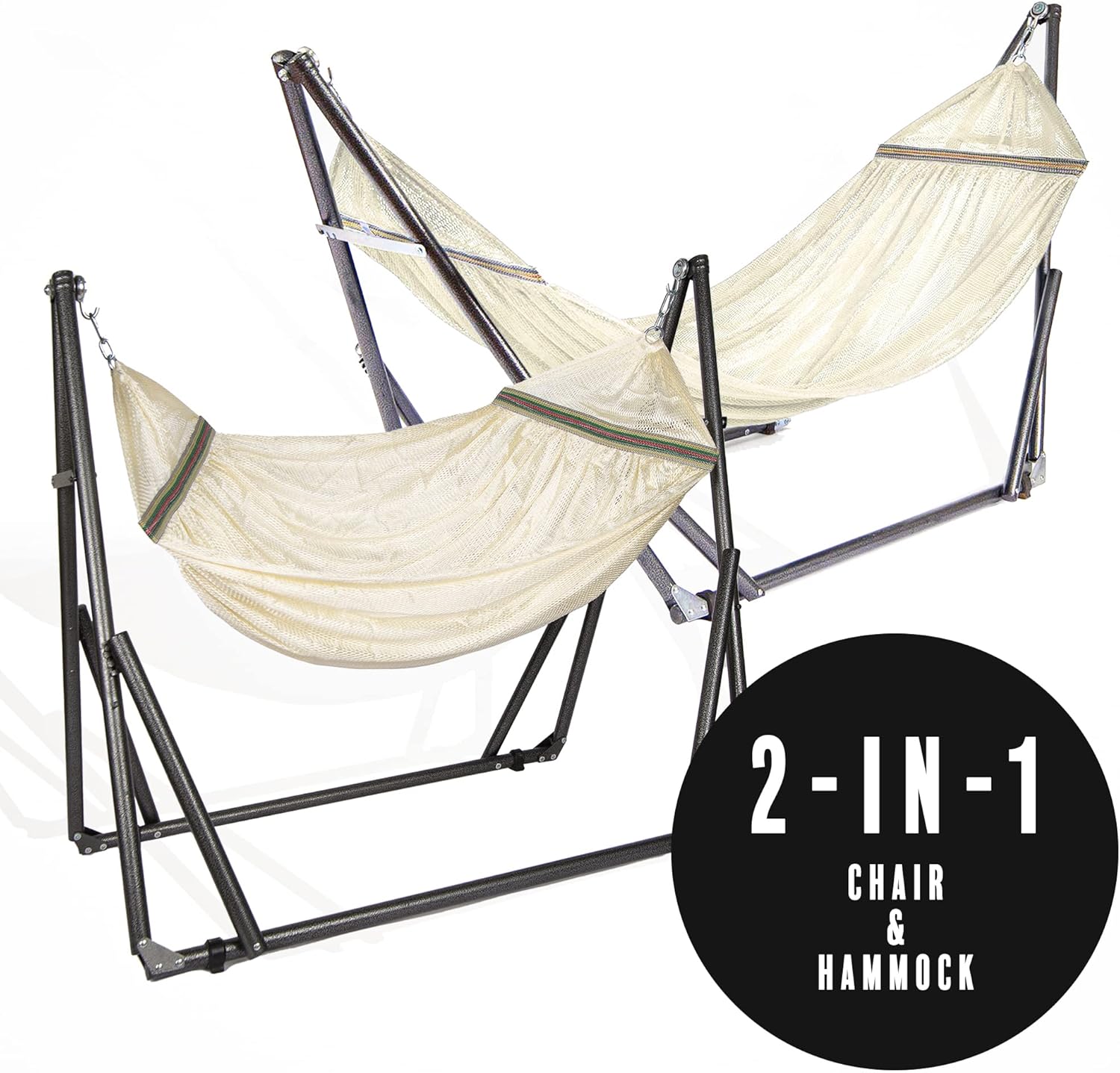 2 in 1 Hammock and Swinging Ch - Hammock With Stand avaliação e preço