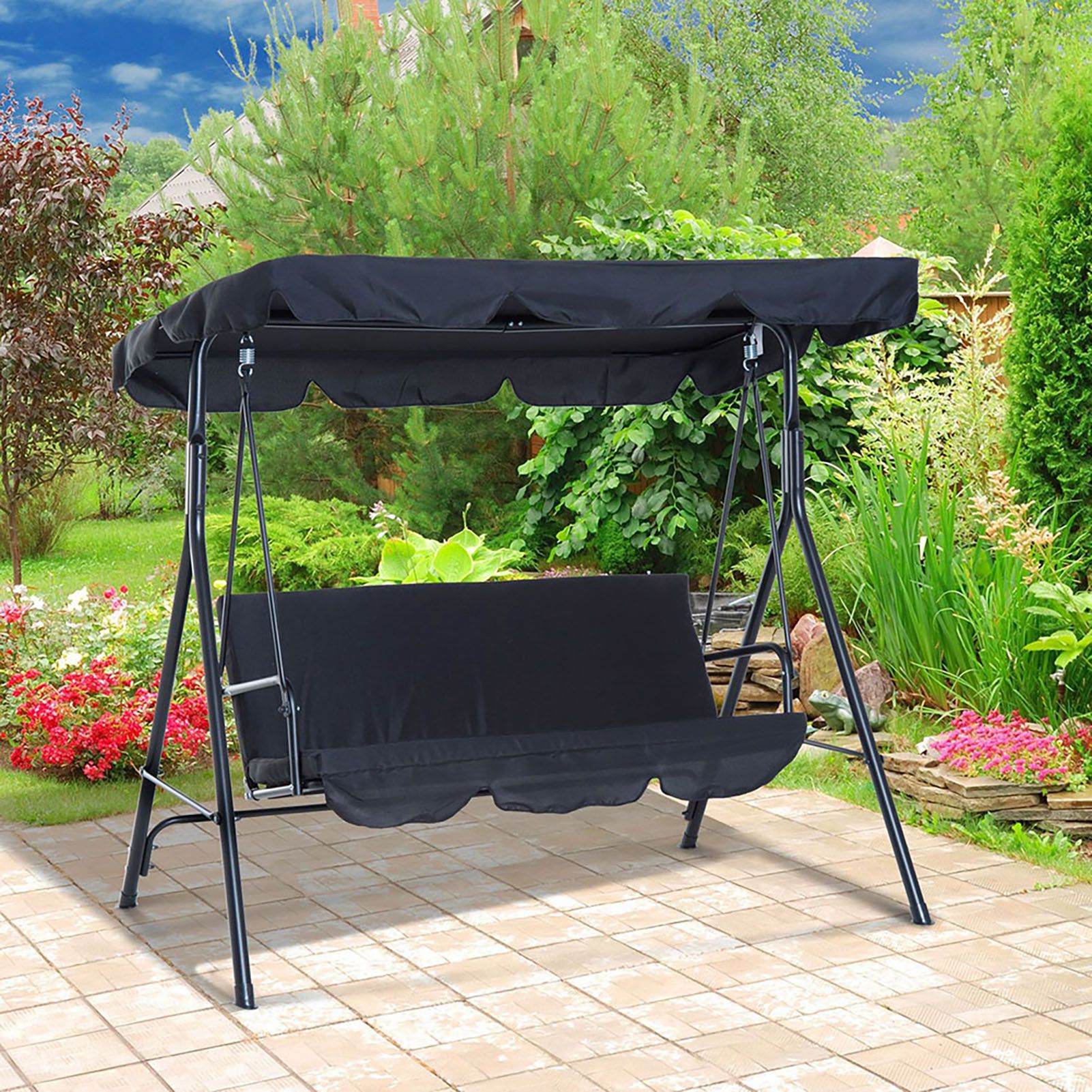 Canopy Swings Top Rain Cover G - Outdoor Furniture Ideas avaliação e preço