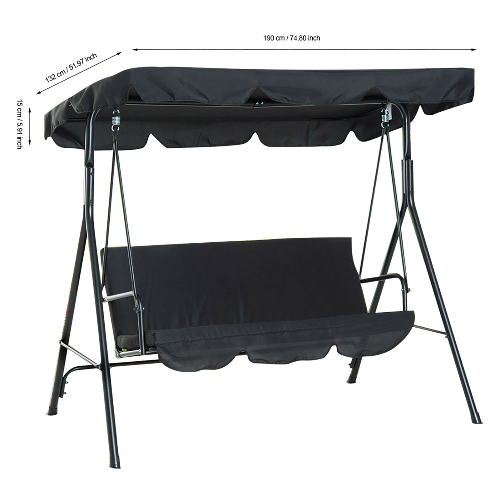 Canopy Swings Top Rain Cover G - Outdoor Furniture Ideas avaliação e preço