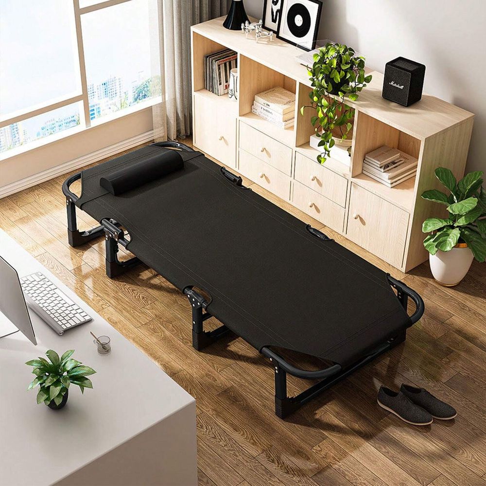 Cot, 4 Positions Adjustable Re - Outdoor Daybed Furniture avaliação e preço