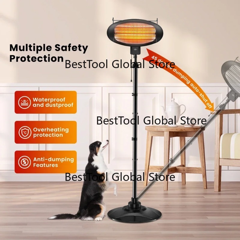 Waterproof Outdoor Electric Pa - Patio Heater Standing avaliação e preço