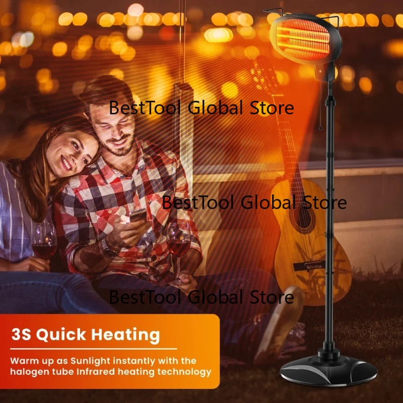 Waterproof Outdoor Electric Pa - Patio Heater Standing avaliação e preço