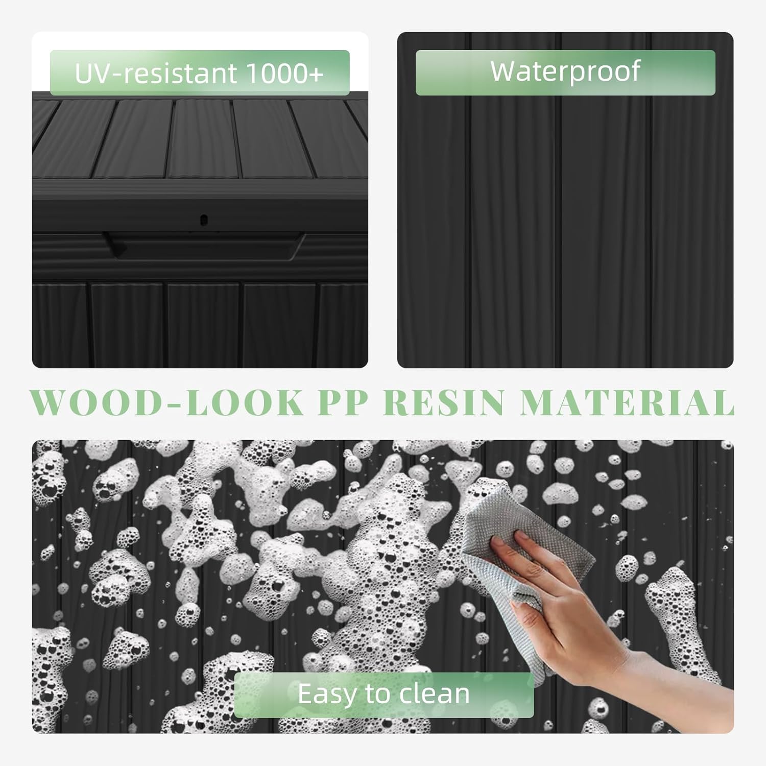 45 Gallon Outdoor Storage Box  - Outdoor Furniture Resin avaliação e preço