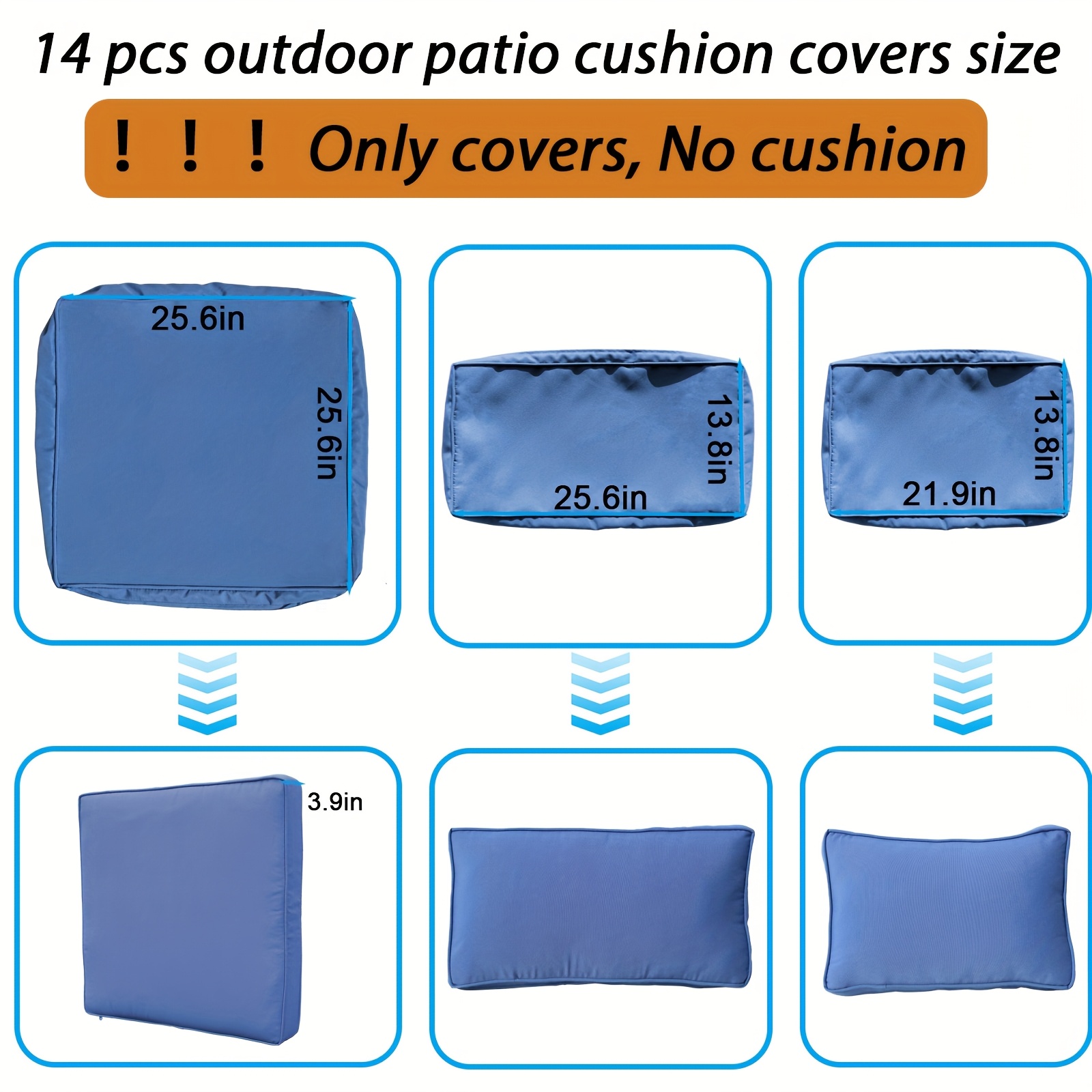 14pcs Outdoor Patio Waterproof - Outdoor Furniture Without Cushions avaliação e preço