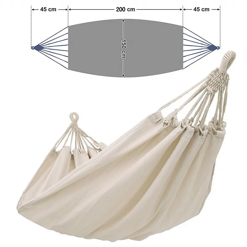 Hammocks A White Organic Cotto - Outdoor Furniture Quality avaliação e preço
