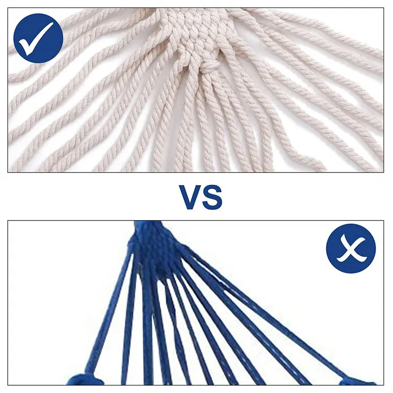 Hammocks A White Organic Cotto - Outdoor Furniture Quality avaliação e preço