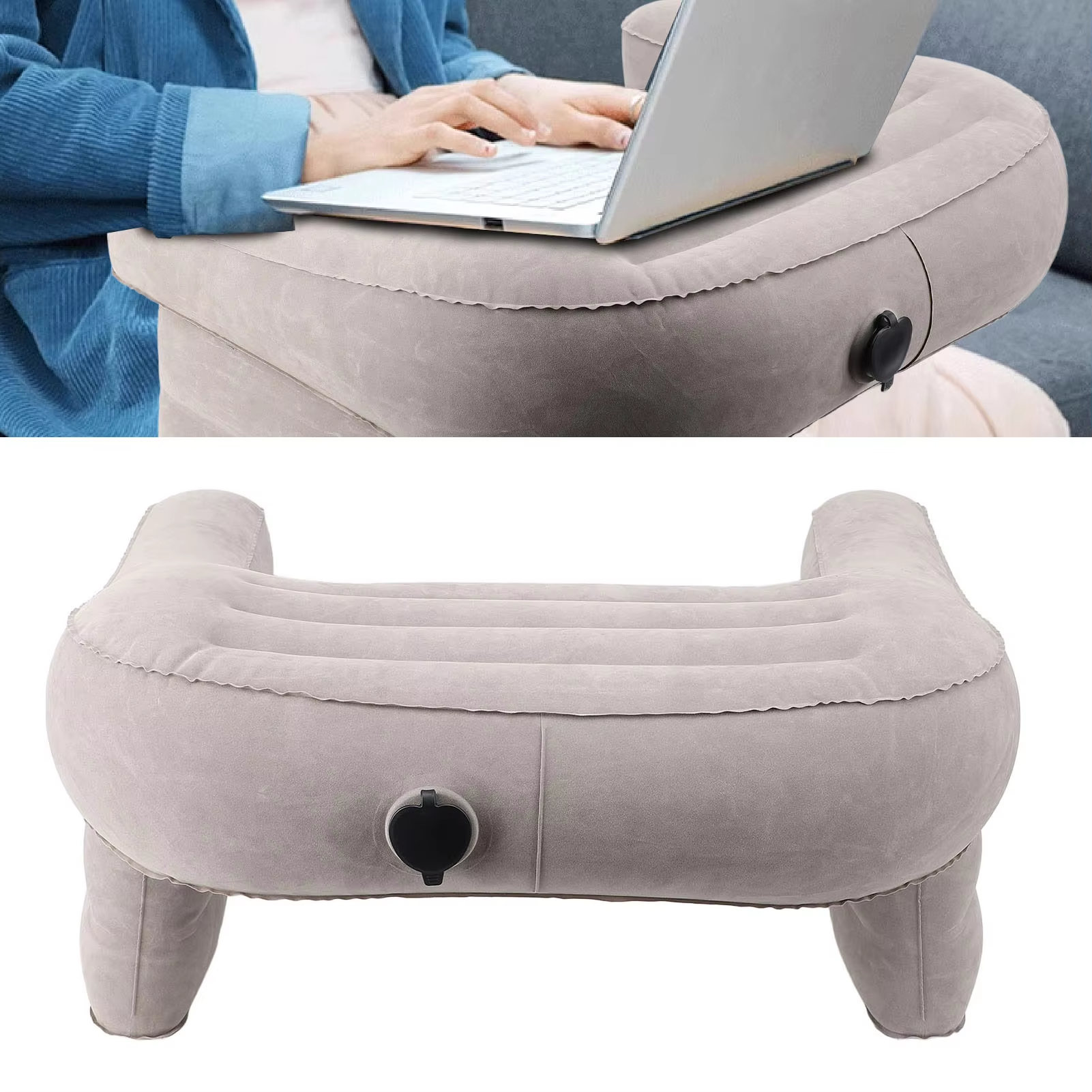 Inflatable Lap Desk Pillow Inf - Outdoor Furniture Designer avaliação e preço