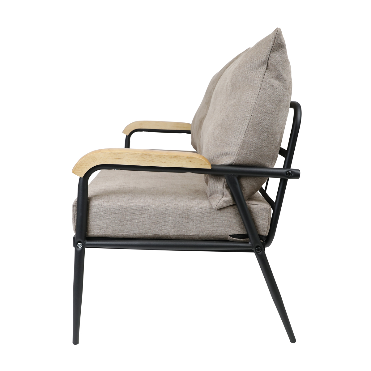 #2 Seat Fabric Outdoor Set Met - Outdoor Furniture For Sale avaliação e preço