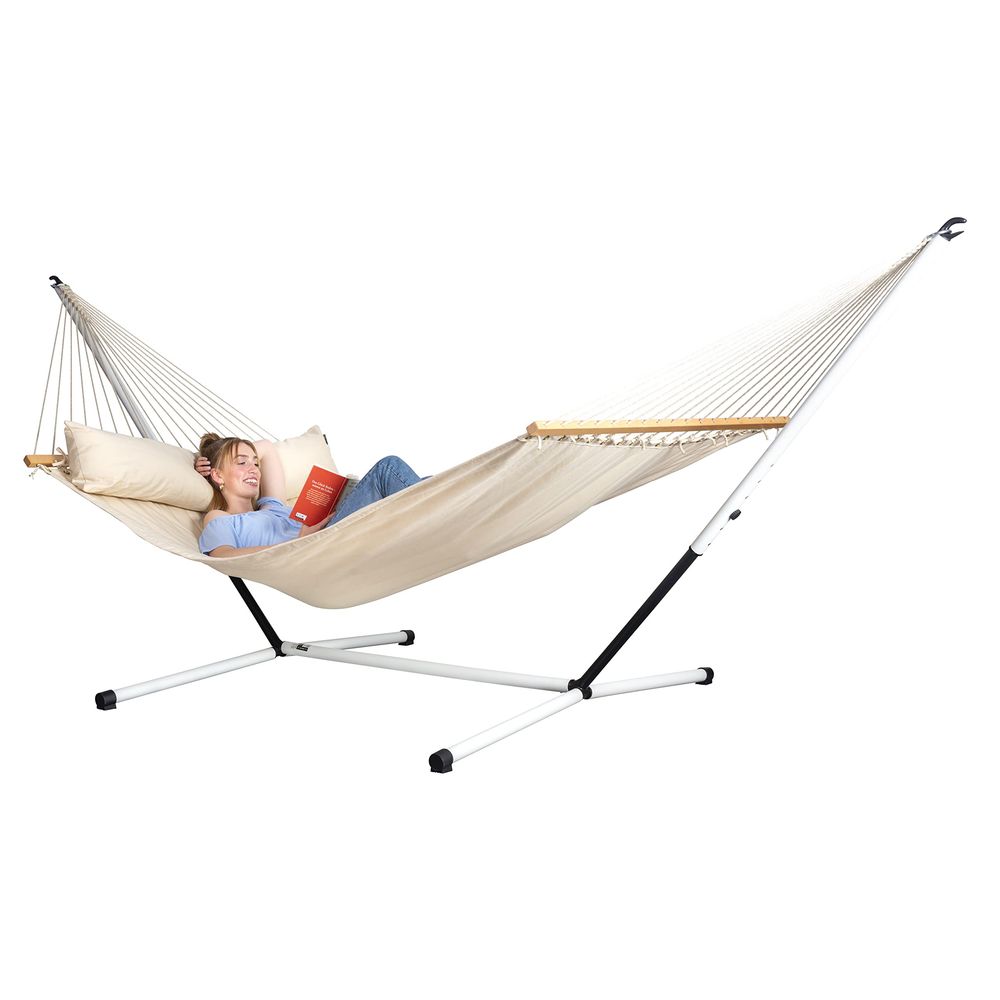 Nautico Cool Grey Powder Coate - Hammock With Stand avaliação e preço