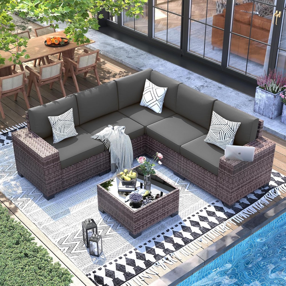 Patio Furniture Set, 8 Inch Ar - Outdoor Furniture For Cafe avaliação e preço