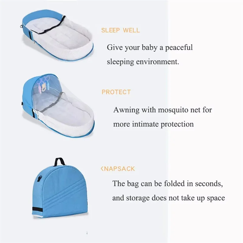 Baby Bed Convenient Folding An - Outdoor Daybed Furniture avaliação e preço