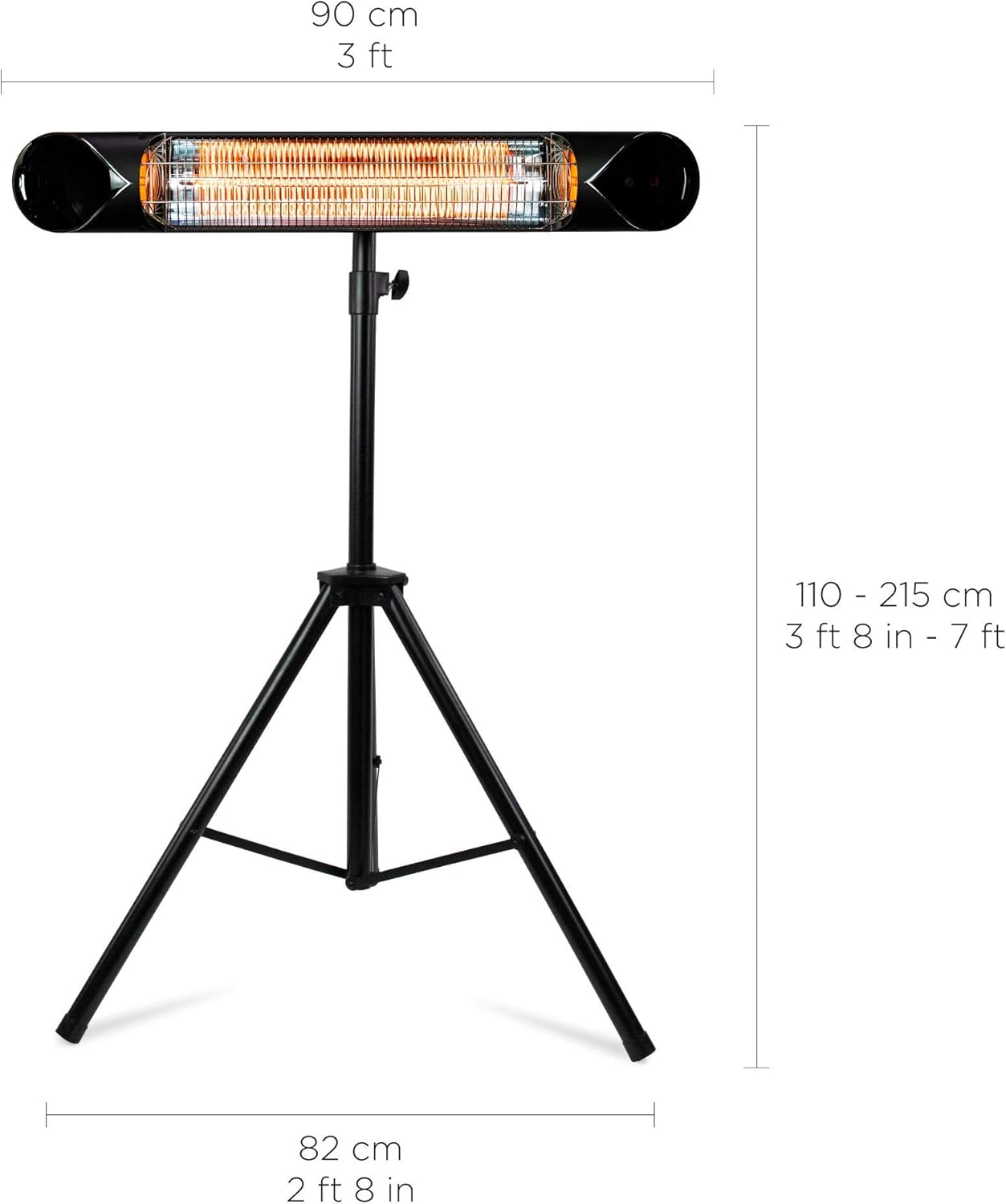 Infrared Electric Patio Heater - Patio Heater Standing avaliação e preço