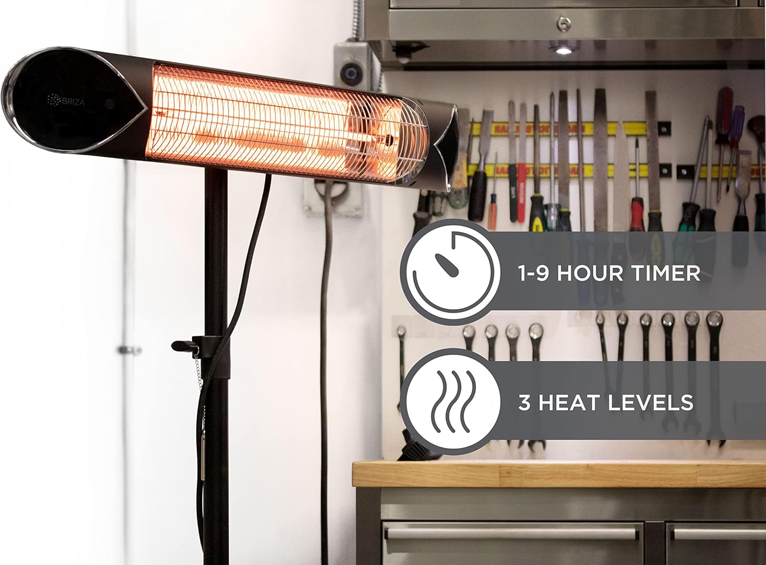 Infrared Electric Patio Heater - Patio Heater Standing avaliação e preço