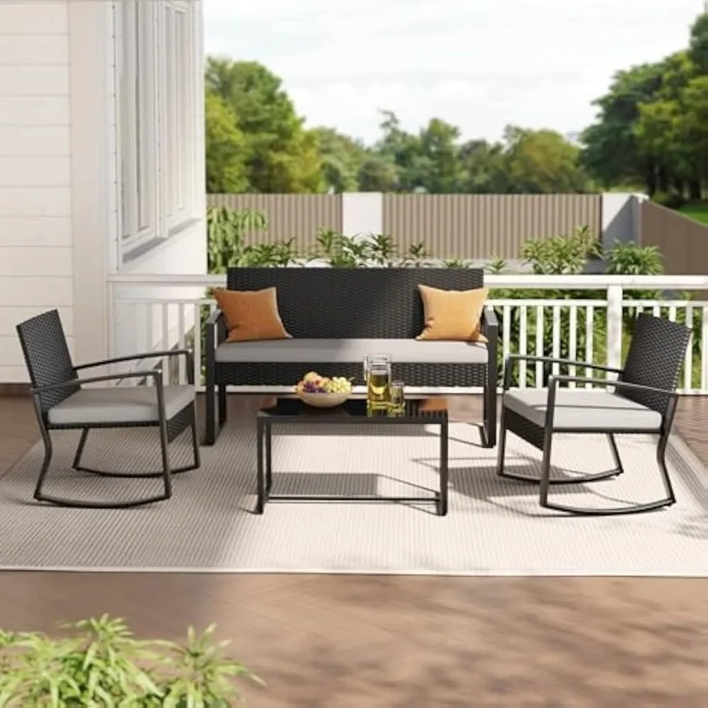 4 Piece Outdoor Patio Furnitur - Outdoor Furniture Ideas avaliação e preço