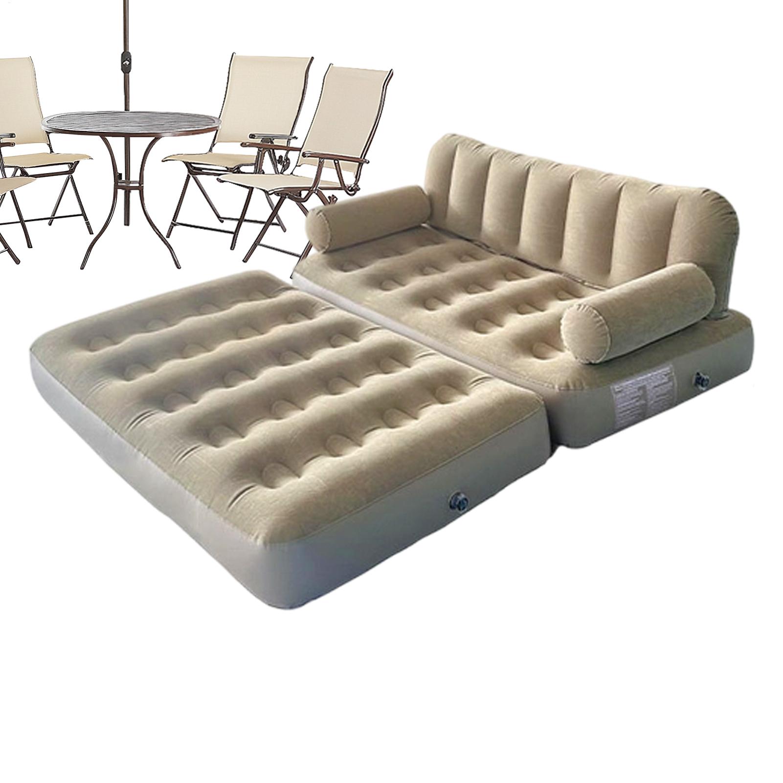 Air Sofa With Air Pump Folding - Outdoor Daybed Furniture avaliação e preço