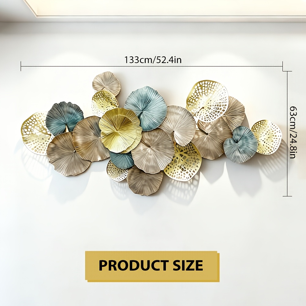 Large Metal Wall Art Decor 52. - Outdoor Furniture Designer avaliação e preço