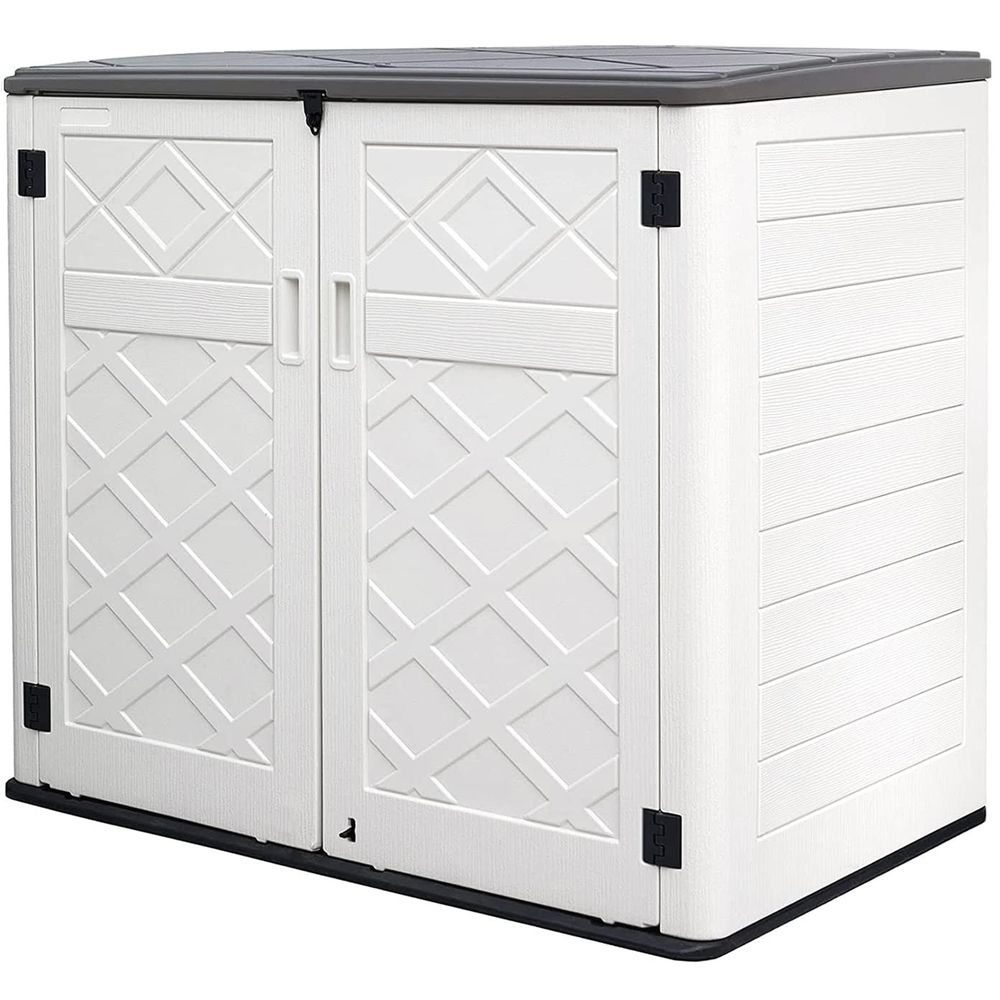 Resin Outdoor Storage Shed, 38 - Outdoor Furniture Resin avaliação e preço