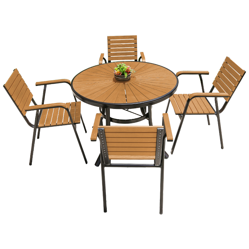 Modern Outdoor Round Dining Ta - Outdoor Furniture For Cafe avaliação e preço