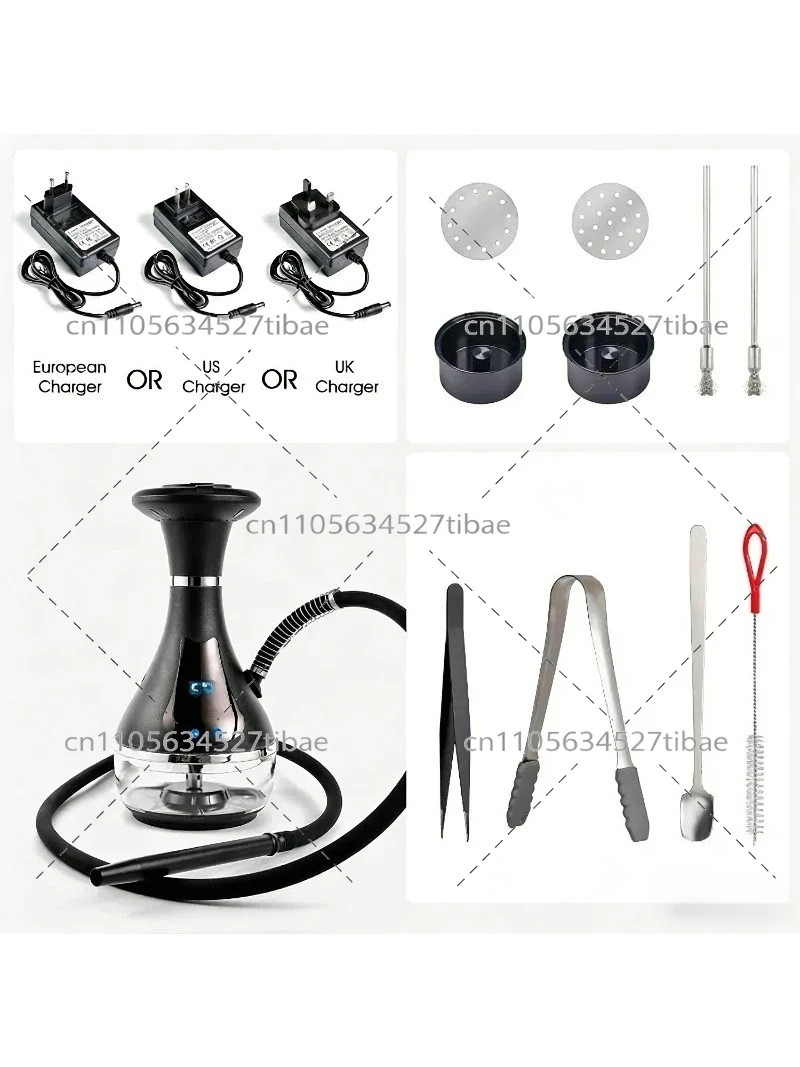 Luxury Portable Electric Hooka - Outdoor Furniture Quality avaliação e preço