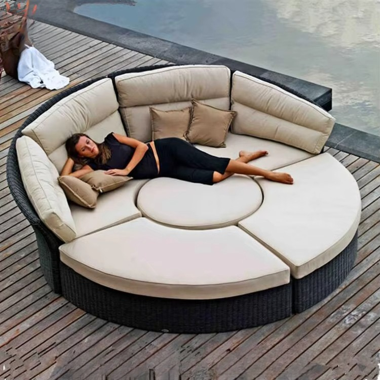Luxury Garden Outdoor Furnitur - Outdoor Daybed Furniture avaliação e preço